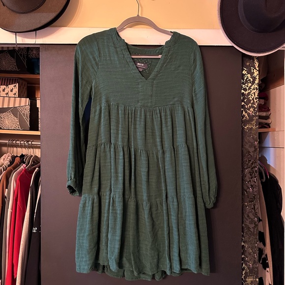 Anthropologie Maeve Amber Tiered Tunic Dress - Picture 2 of 8